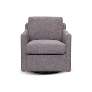 Harris Swivel Chair - Pewter