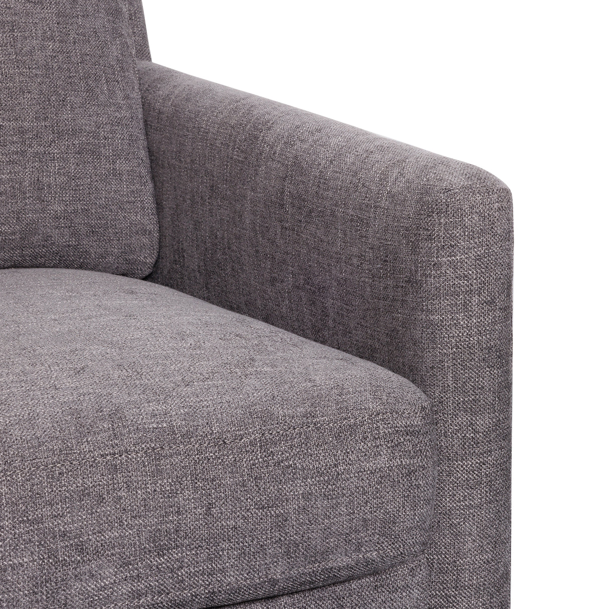 Harris Swivel Chair - Pewter