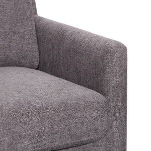 Harris Swivel Chair - Pewter