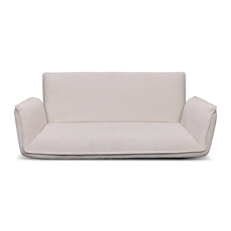 Mesa Adjustable Comfy Lazy Floor Sofa - White