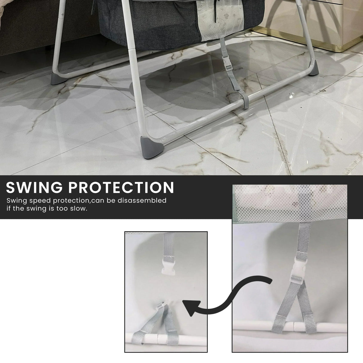 Buy Affordable 3 in 1 Electric Baby Cradles in Dubai - UAE | Cheap Price