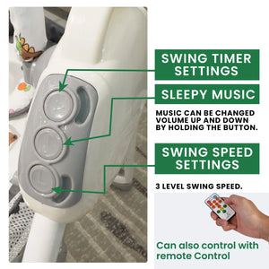 Buy Affordable 3 in 1 Electric Baby Cradles in Dubai - UAE | Cheap Price