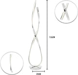 Buy Affordable Luminous Twist- New Dimmable Twisted Floor Lamp LED in Dubai - UAE | Cheap Price