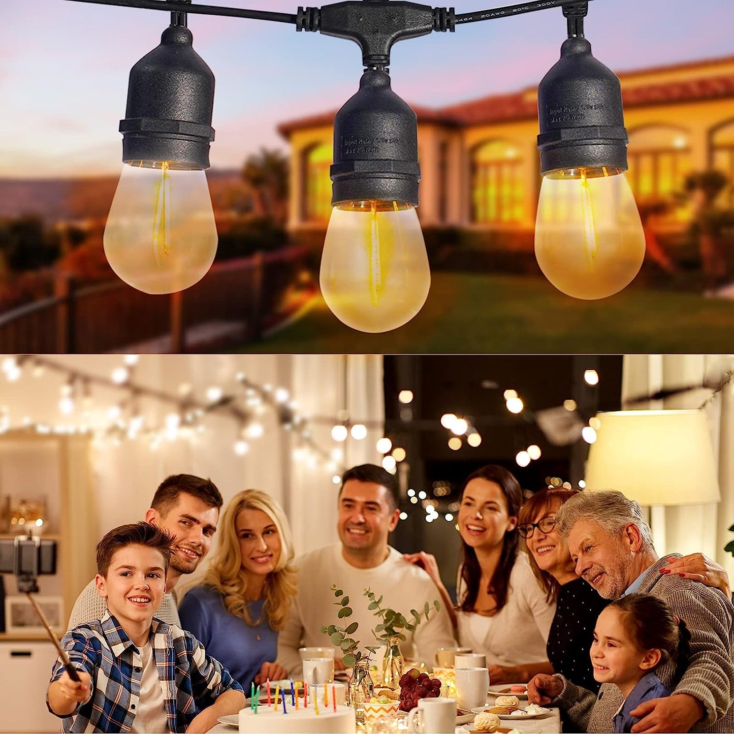 Solar String Lights with Remote Control, IPStank 50FT - Buy Solar String Lights with Remote Control, IPStank 50FT in Dubai - HOCC Dubai - Baby playground outdoor - Shop baby product - Shop Pet product - shop home decor and lighting in Dubai - HOCC Dubai -