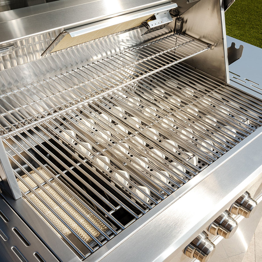Ceramic briquette heat control