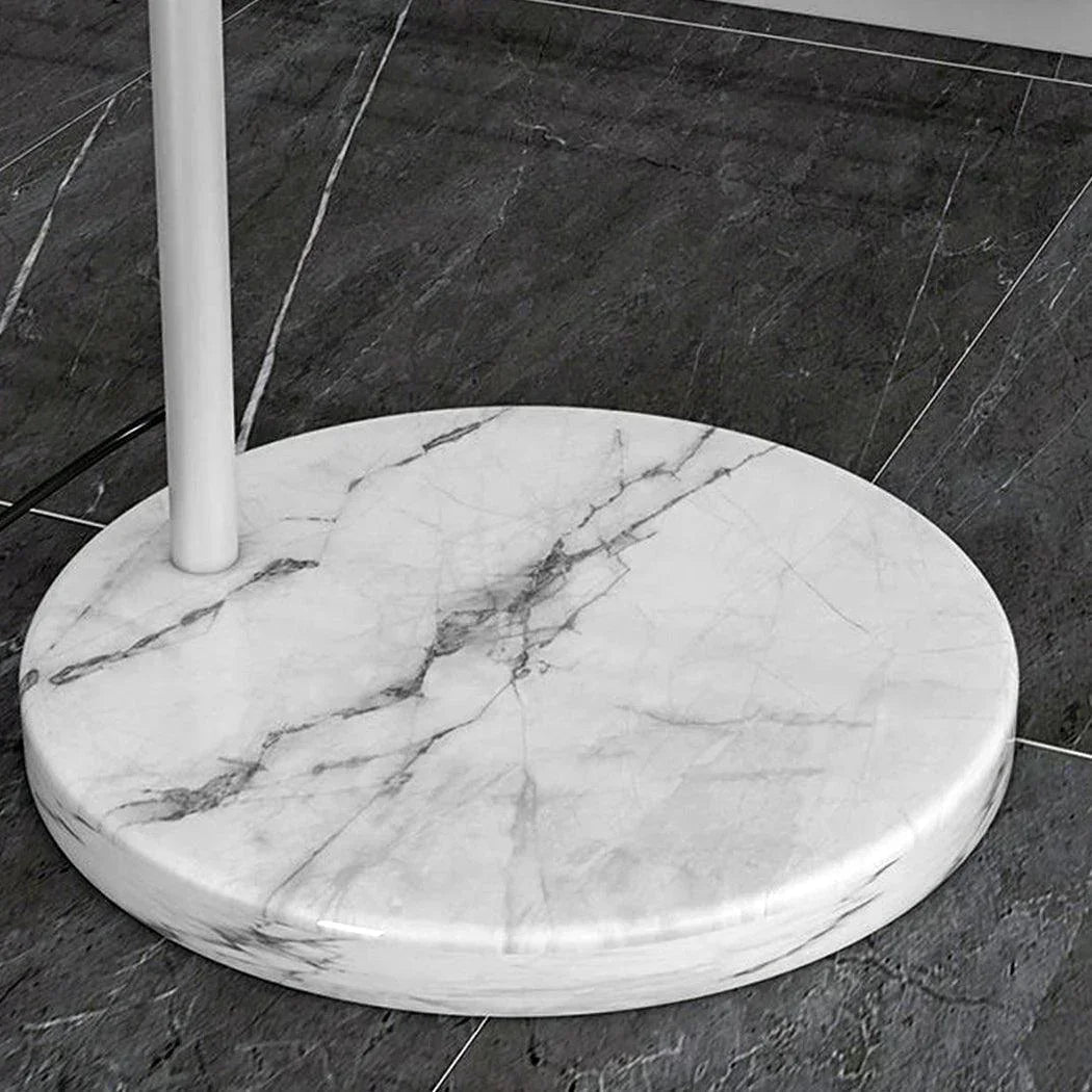 Buy Affordable Nordic Style Floor Lamp with Rounded Marble Base in Dubai - UAE | Cheap Price