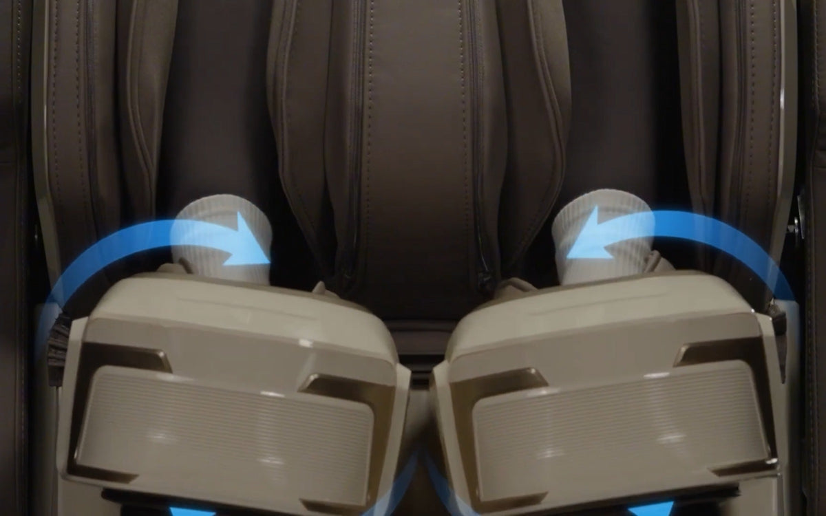Ankle Revive foot units turning both ankles on the Royal Magestic Pro Max