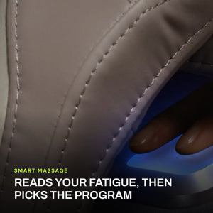Finger on the armrest sensor that reads fatigue, heart rate and blood oxygen