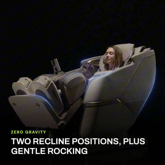Royal Magestic Pro Max reclined in the zero-gravity position