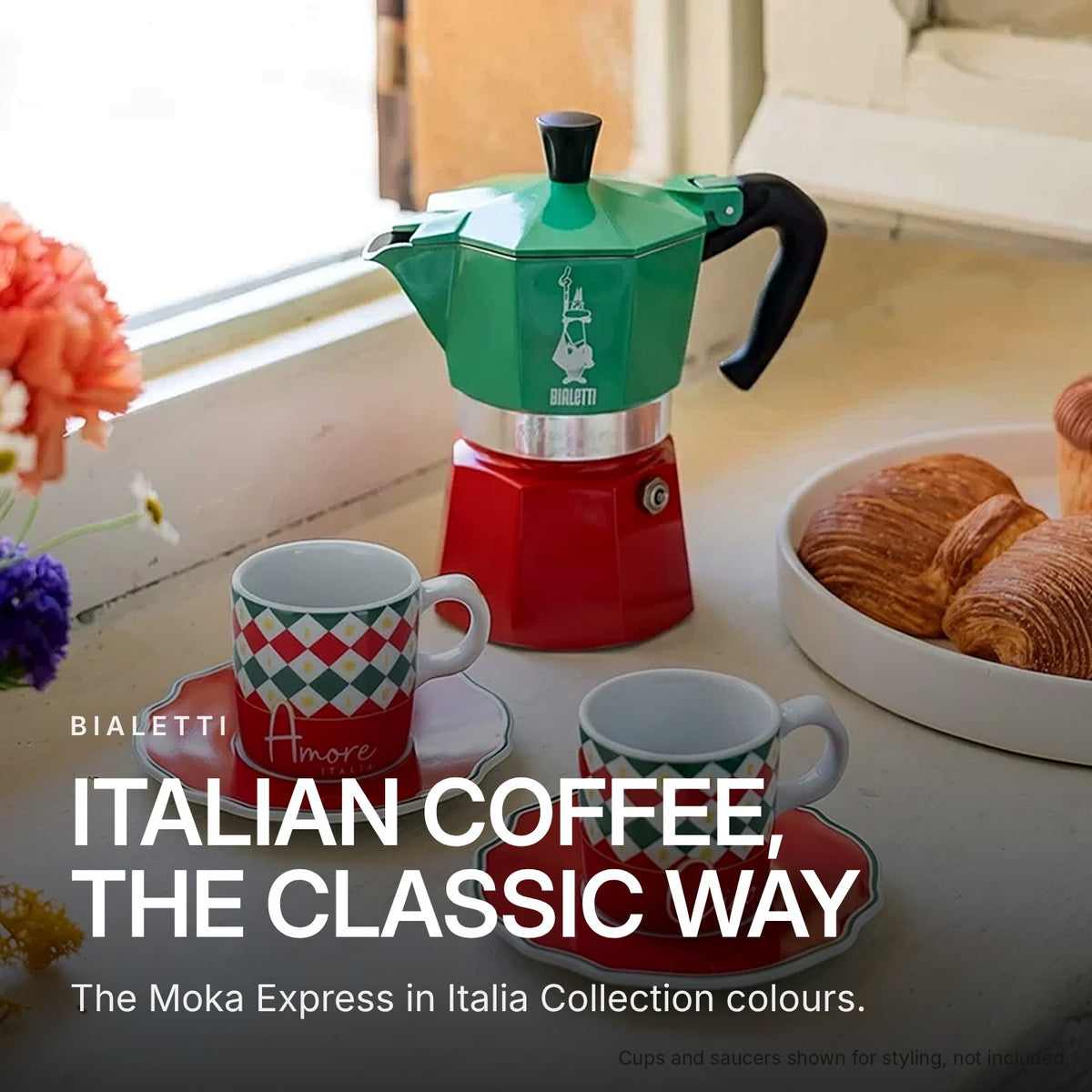 Bialetti Moka Express Italia 3-Cup – highlights: hero