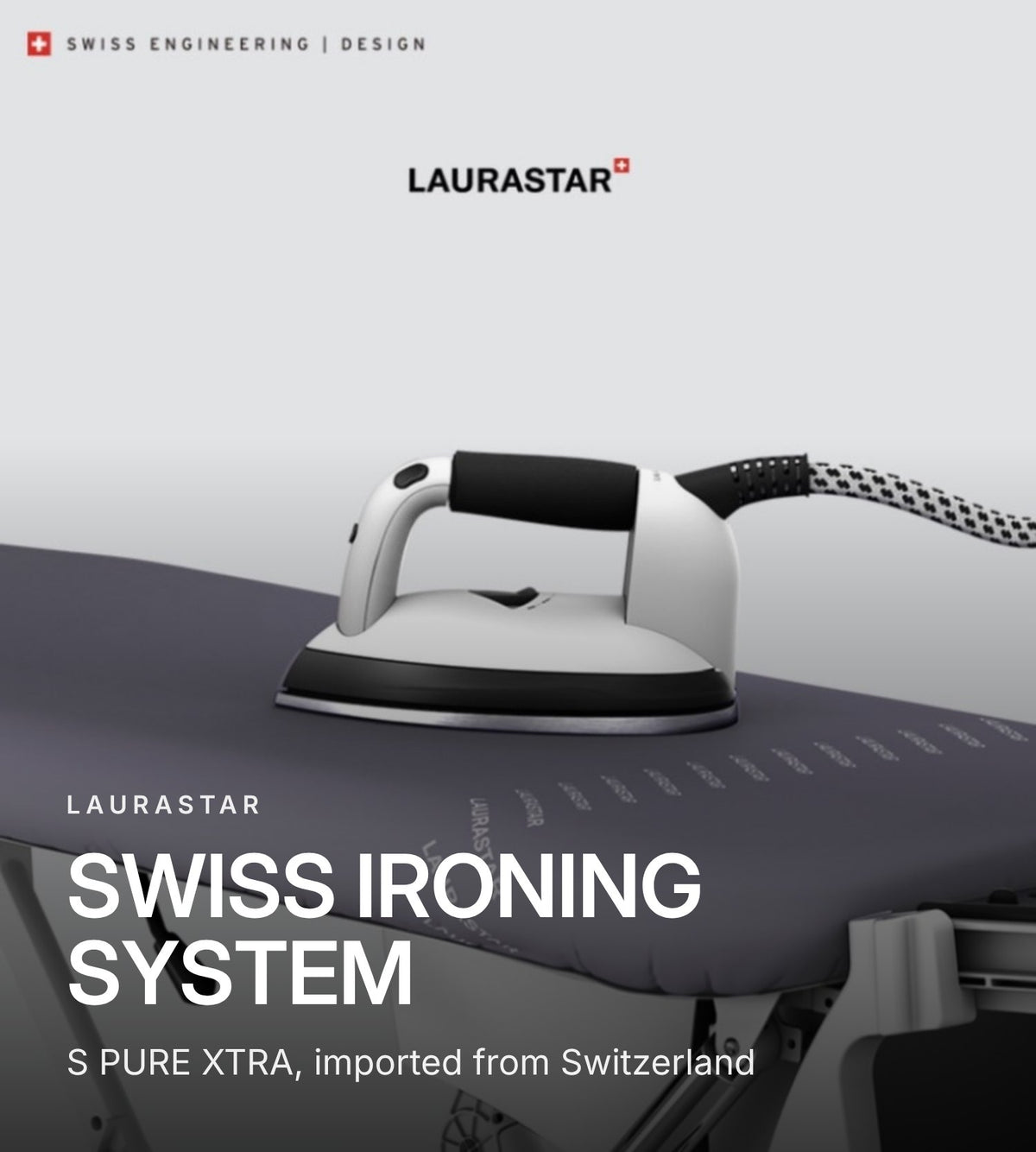 نظام كيّ بالبخار LAURASTAR S PURE XTRA