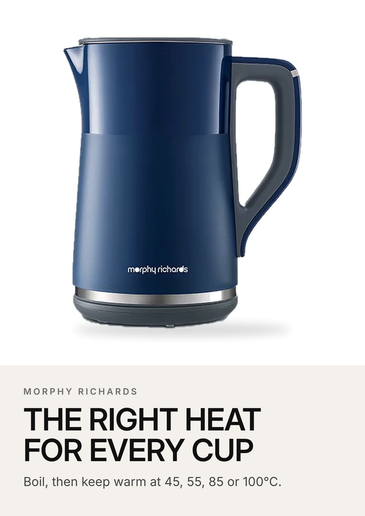Morphy Richards MR6070 Temperature Control Kettle 1.5 L – highlights: hero
