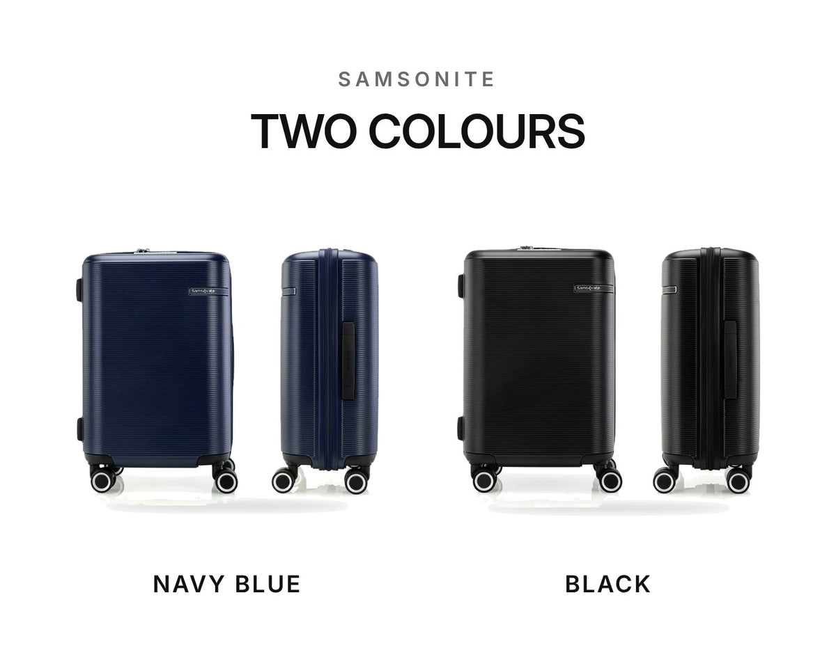 Samsonite QD3 20-Inch Spinner Suitcase – highlights: options