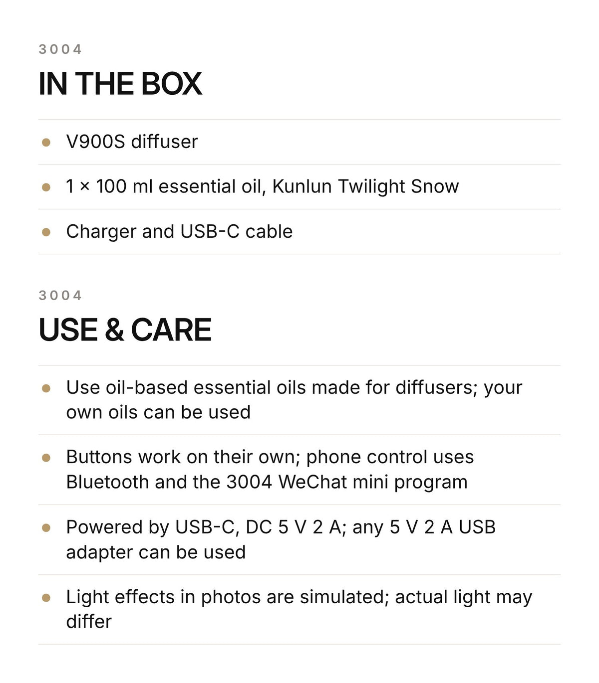 3004 V900S Desktop Aroma Diffuser – Frosted Silver