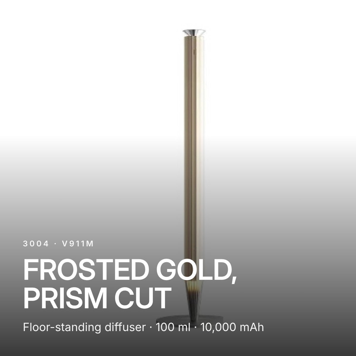 3004 V911M Floor-Standing Aroma Diffuser – Frosted Gold