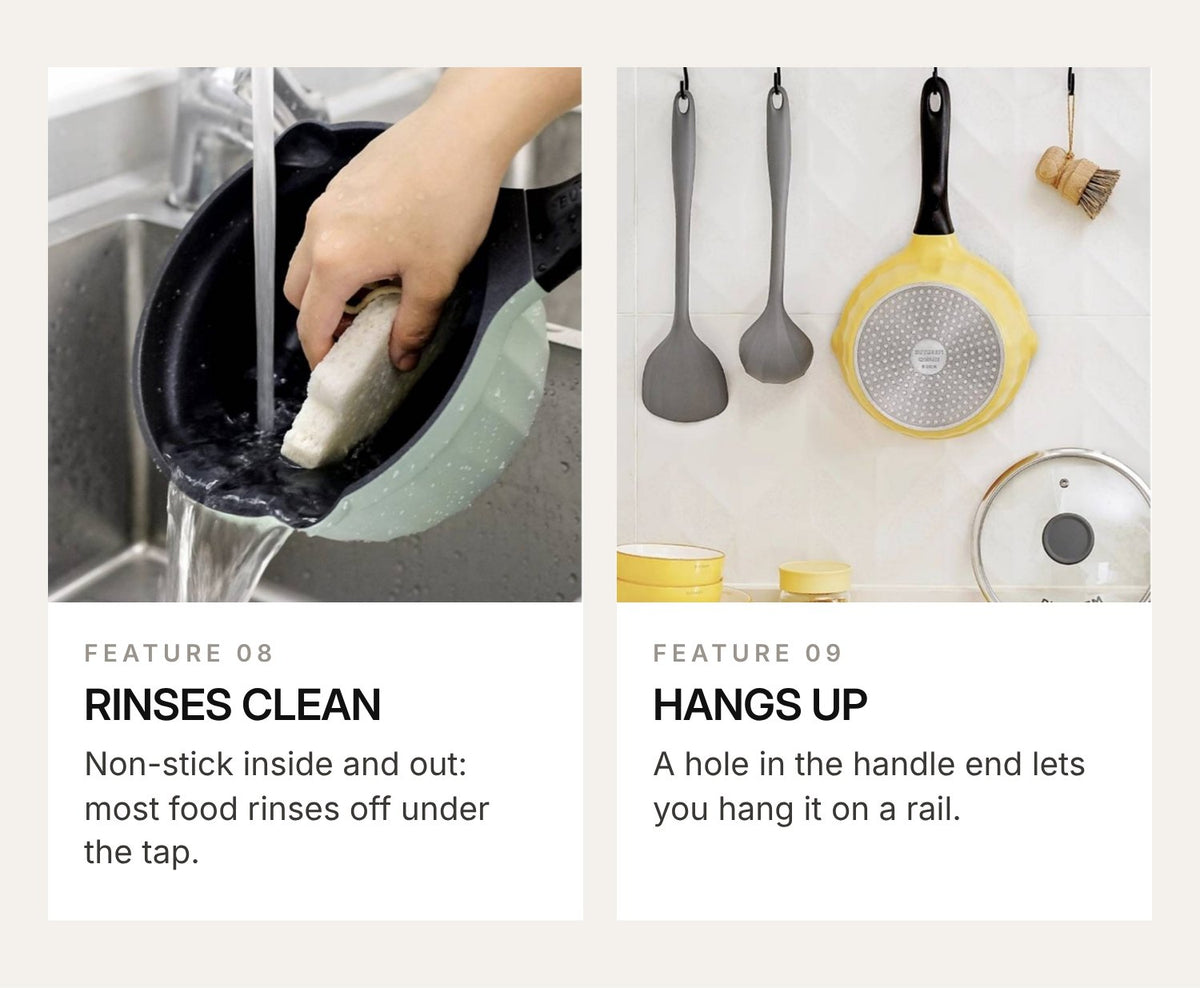 BUYDEEM CP143 Non-Stick Milk Pan 20cm with Glass Lid