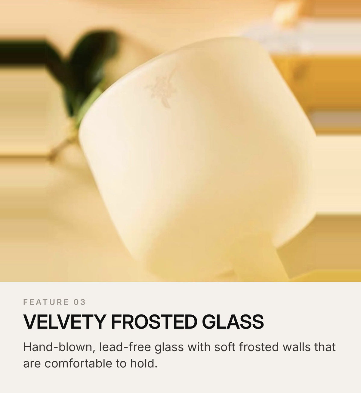 MU16 Candy Series Four Seasons Glass Set – 4 Glasses