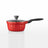 BUYDEEM CP143 Non-Stick Milk Pan 20cm with Glass Lid – Gilded Ruby Red