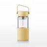 BUYDEEM DG45 Glass Tea Tumbler with Titanium Infuser 470ml – Gosling Yellow