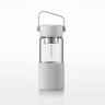 BUYDEEM DG45 Glass Tea Tumbler with Titanium Infuser 470ml – Oat White