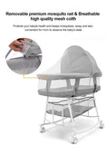 3-in-1 Portable Baby Sleeper Rocking Cradle Bed