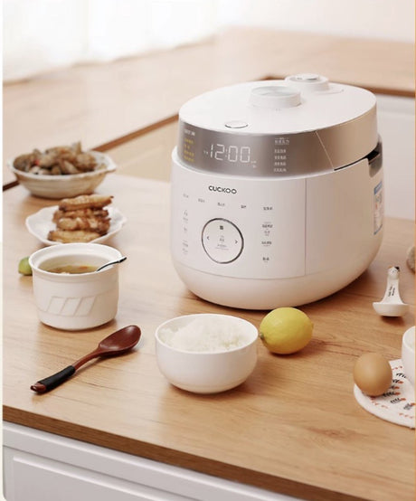 Buy CUCKOO Twin Pressure IH Rice Cooker – White (CRP-LHTR) Online in Dubai, Abu Dhabi, UAE