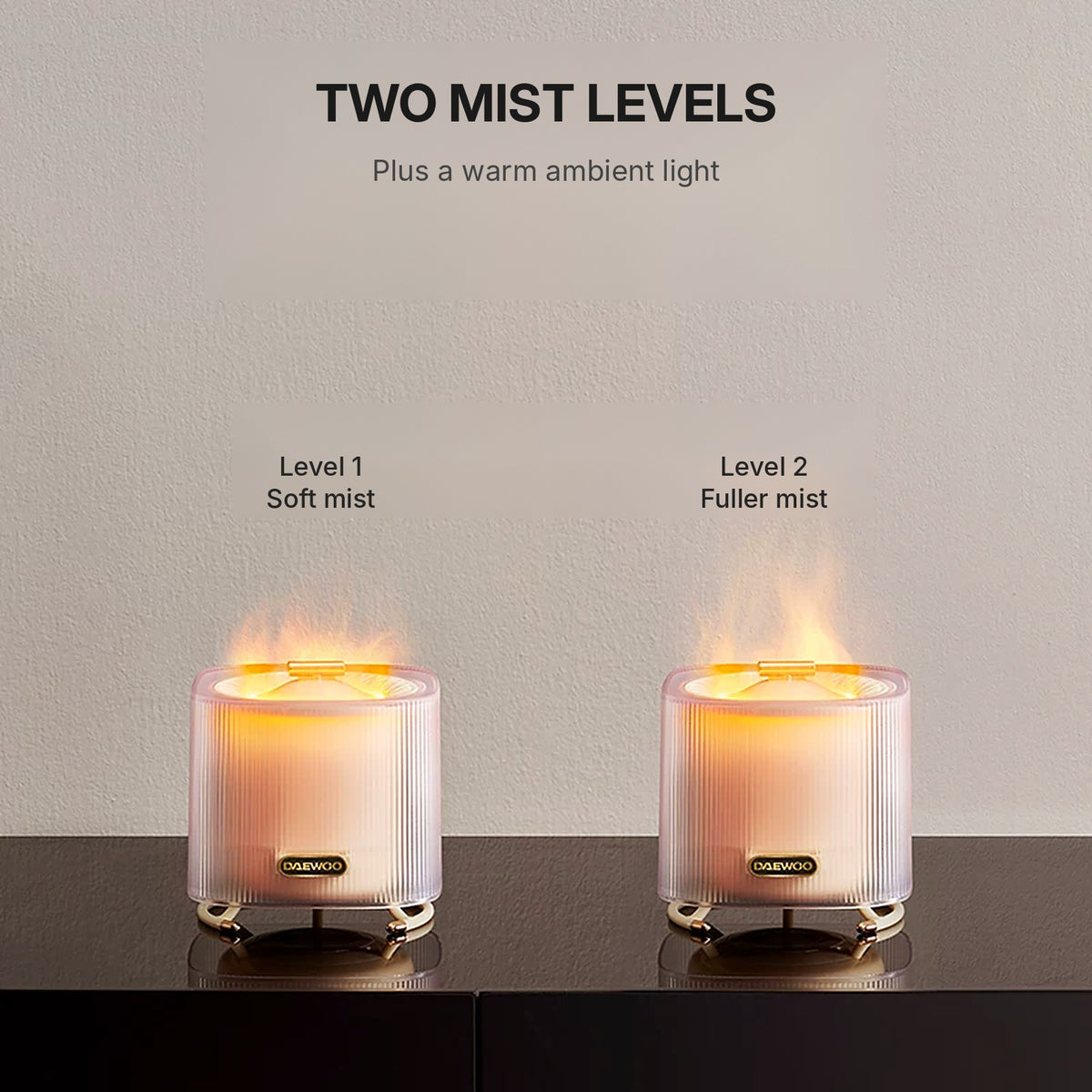 Buy DAEWOO J21 Flame Aroma Diffuser Online in Dubai, Abu Dhabi, UAE