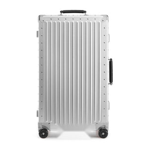 dreamTraveller aluminium trolley case in silver / black