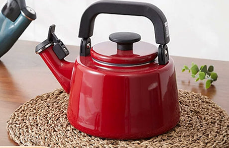 Buy FUJIHORO Enamel Whistling Kettle 2.1 L Online in Dubai, Abu Dhabi, UAE