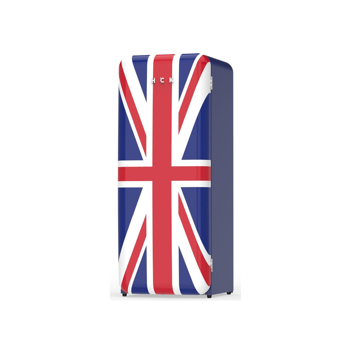 HCK Retro Union Jack Refrigerator RC-330D-FS – 256L
