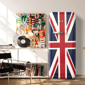 HCK Retro Union Jack Refrigerator RC-330D-FS – 256L