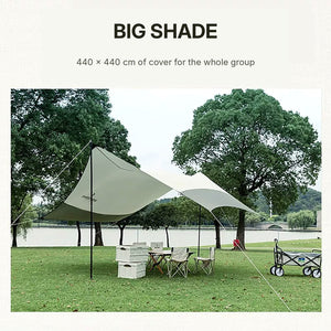 Buy HODTOWN HDW1520 Hexagon Camping Canopy 440 × 440 cm Online in Dubai, Abu Dhabi, UAE