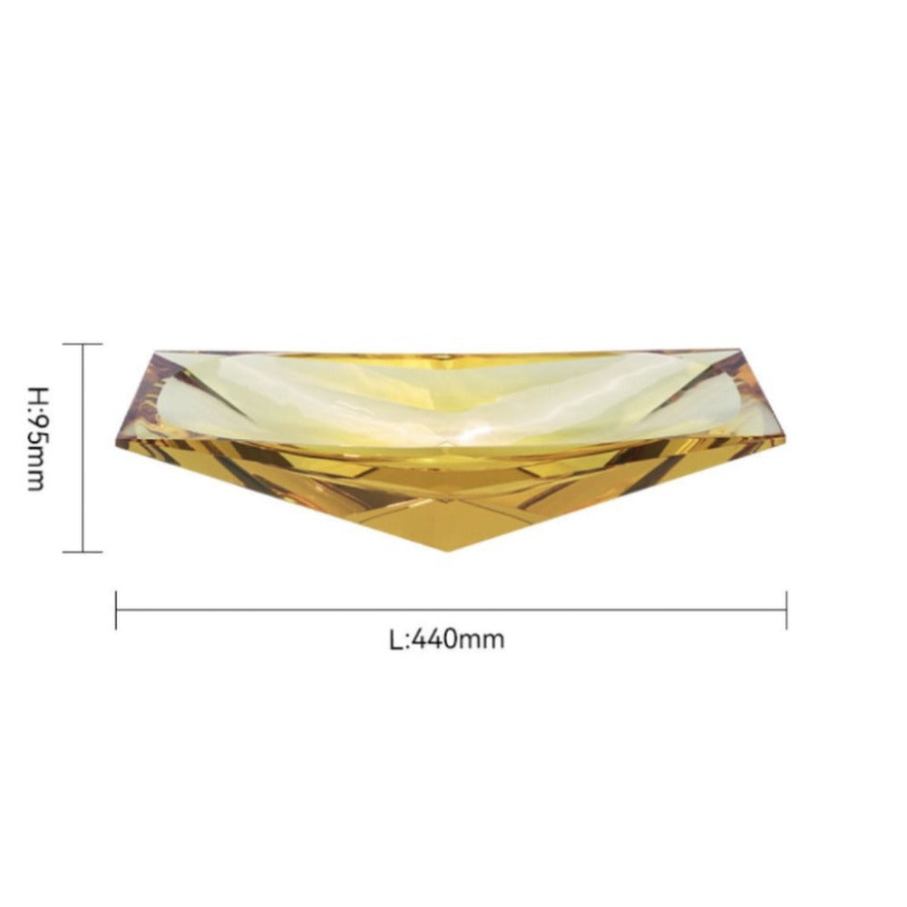 Buy LUXMOOD Ark Crystal Fruit Bowl Online in Dubai, Abu Dhabi, UAE