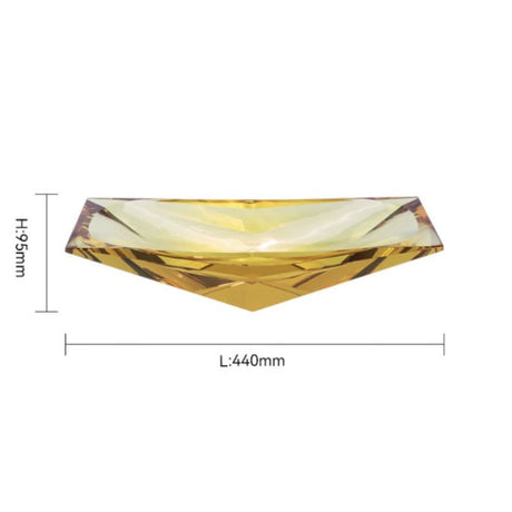 Buy LUXMOOD Ark Crystal Fruit Bowl Online in Dubai, Abu Dhabi, UAE