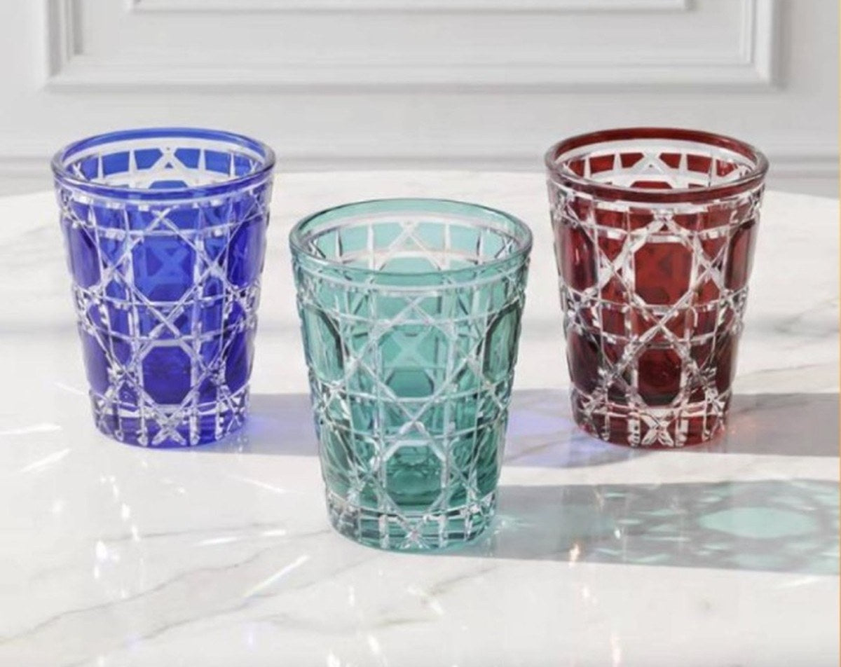 Buy LUXMOOD Dragon Eye Hand-Cut Crystal Glass 320ml Online in Dubai, Abu Dhabi, UAE