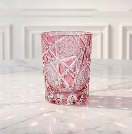 Buy LUXMOOD Gold Flash Cut Crystal Glass 270ml Online in Dubai, Abu Dhabi, UAE