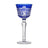 LUXMOOD Rhombus Cut Crystal Champagne Glass 150ml – Blue