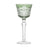 LUXMOOD Rhombus Cut Crystal Champagne Glass 150ml – Green