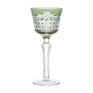 LUXMOOD Rhombus Cut Crystal Champagne Glass 150ml – Green