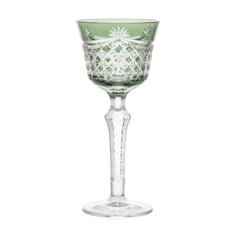 LUXMOOD Rhombus Cut Crystal Champagne Glass 150ml – Green