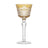 LUXMOOD Rhombus Cut Crystal Champagne Glass 150ml – Orange