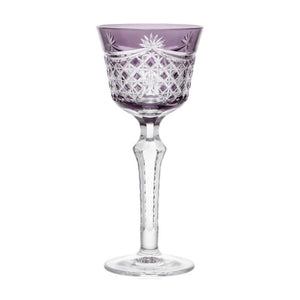 LUXMOOD Rhombus Cut Crystal Champagne Glass 150ml – Purple