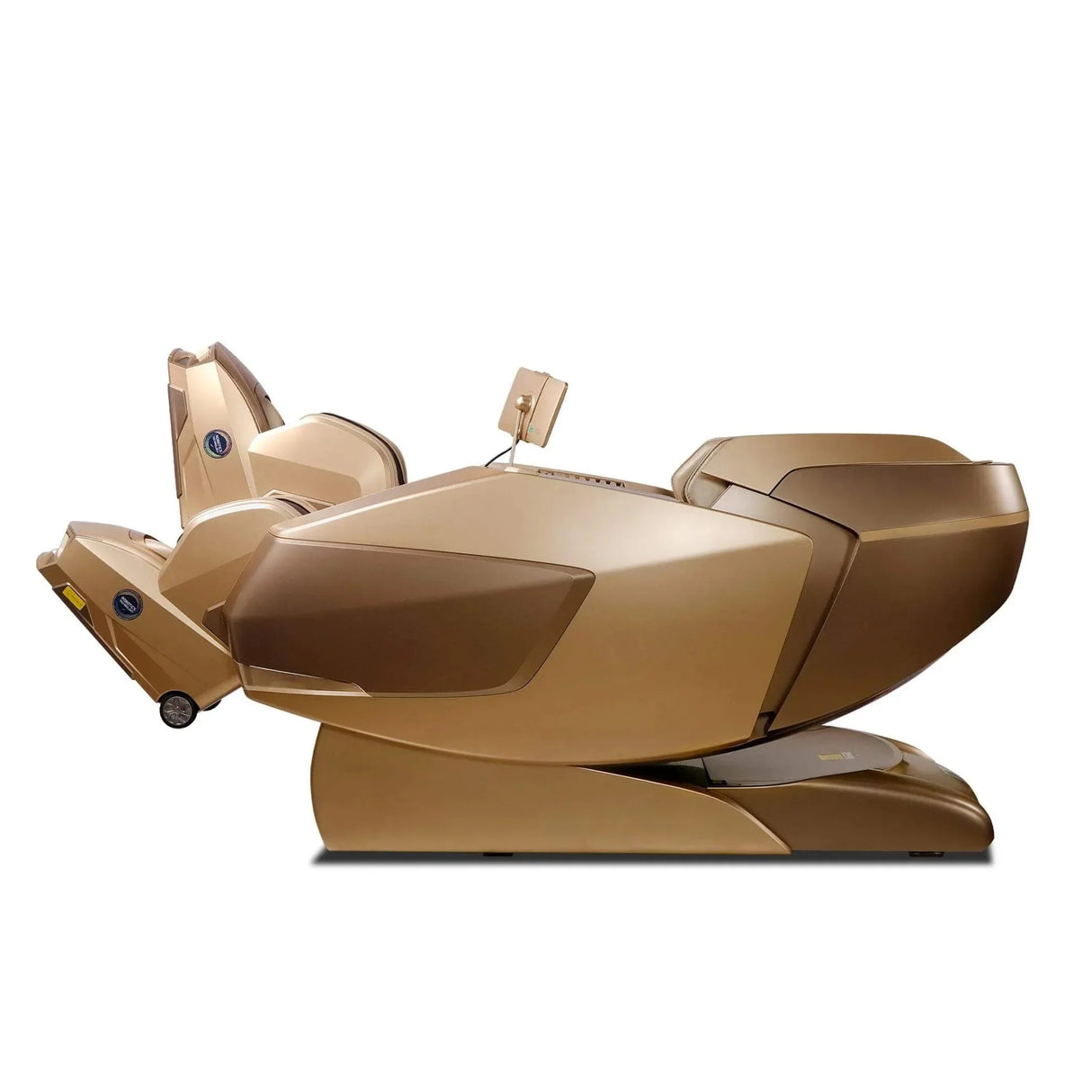 Buy Affordable AI Robotic Massage Chair (Sleek Golden) in Dubai - UAE | Cheap Price