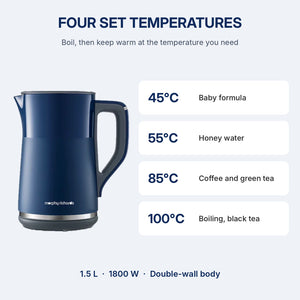 Buy Morphy Richards MR6070 Temperature Control Kettle 1.5 L Online in Dubai, Abu Dhabi, UAE