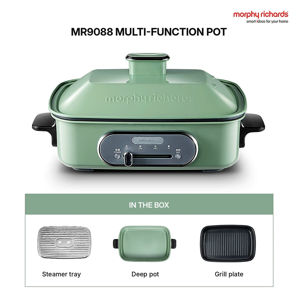 Buy Morphy Richards MR9088 Multi-Function Cooking Pot Online in Dubai, Abu Dhabi, UAE