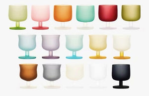 Buy MU16 Candy Series Classic Frosted Glass Goblet Online in Dubai, Abu Dhabi, UAE