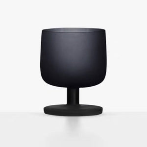 MU16 Candy Series Classic Frosted Glass Goblet – Blackberry