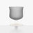 MU16 Candy Series Classic Frosted Glass Goblet – Coconut Grey