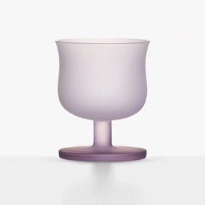 MU16 Candy Series Classic Frosted Glass Goblet – Grape
