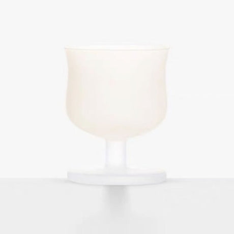 MU16 Candy Series Classic Frosted Glass Goblet – Milk Foam